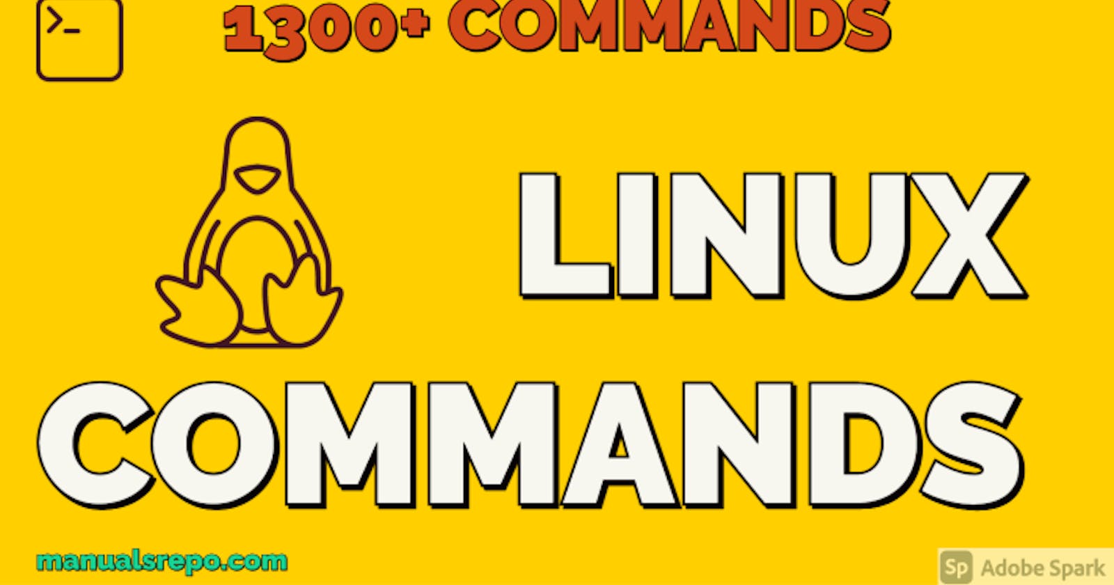 1300+ Linux commands manuals