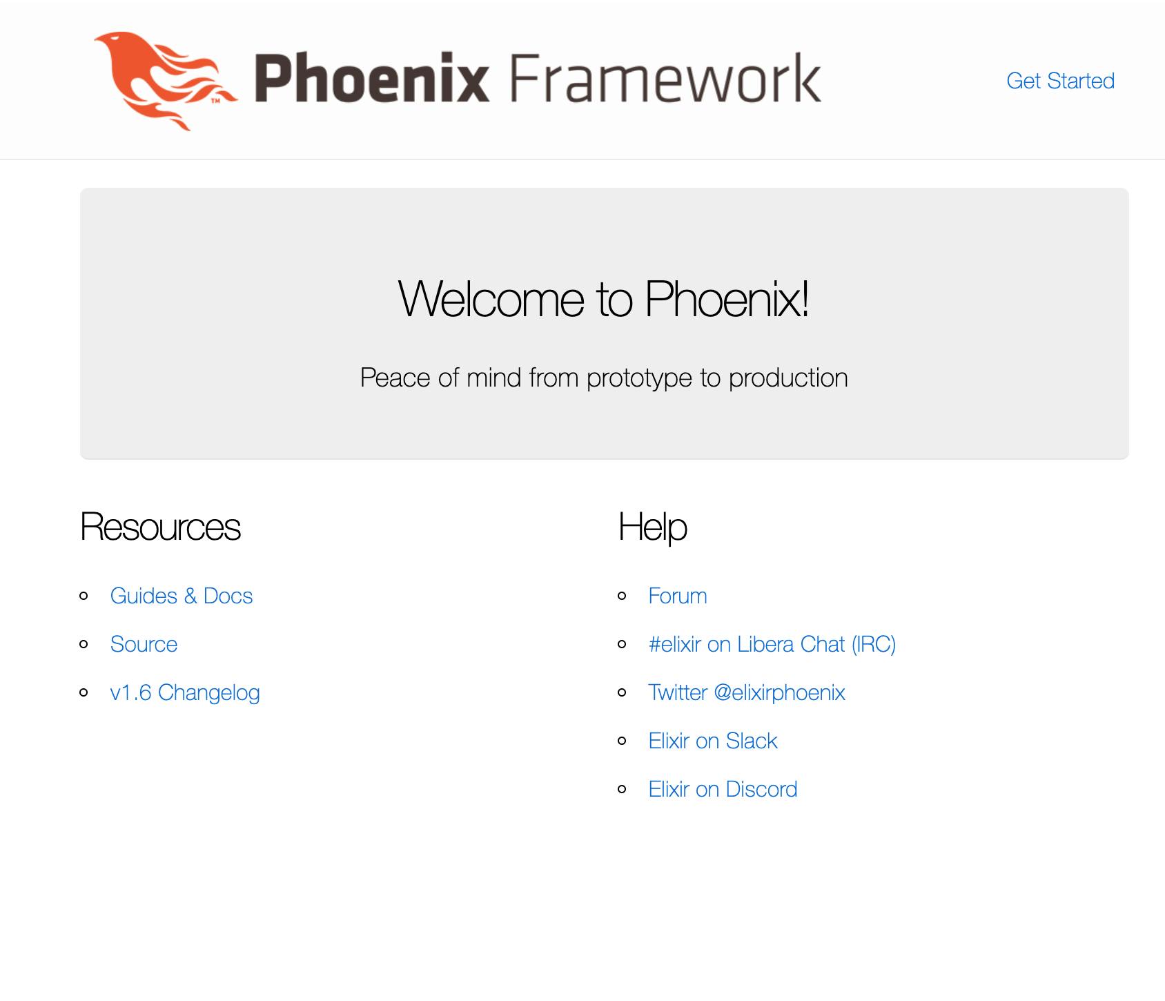 Phoenix App running in prod mode