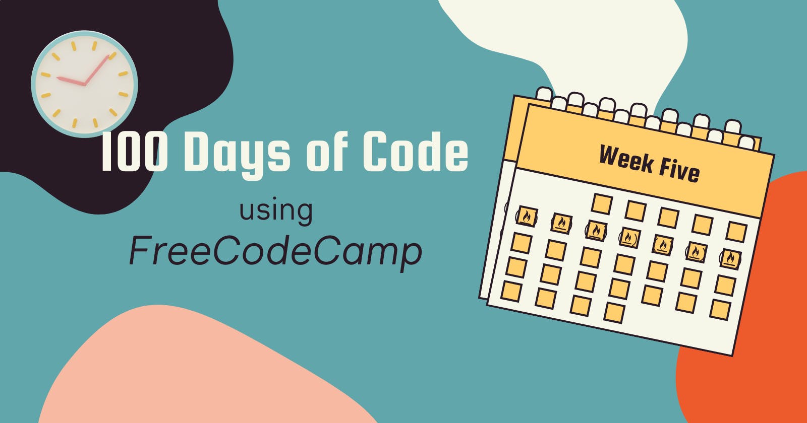 100DaysOfCode using FreeCodeCamp - Week 5