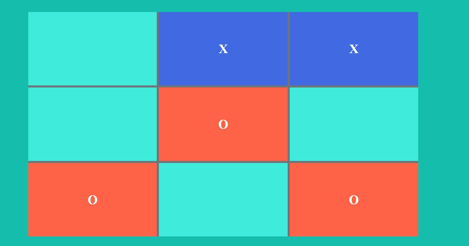 Tic Tac Toe Game With HTML and JS