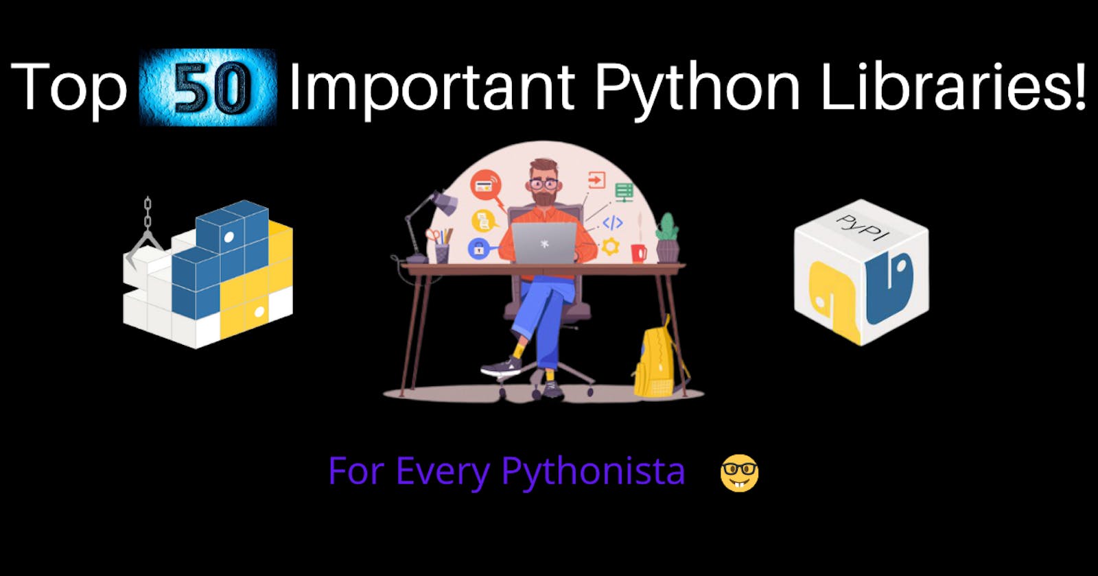 Top 50 Important Python Libraries!
