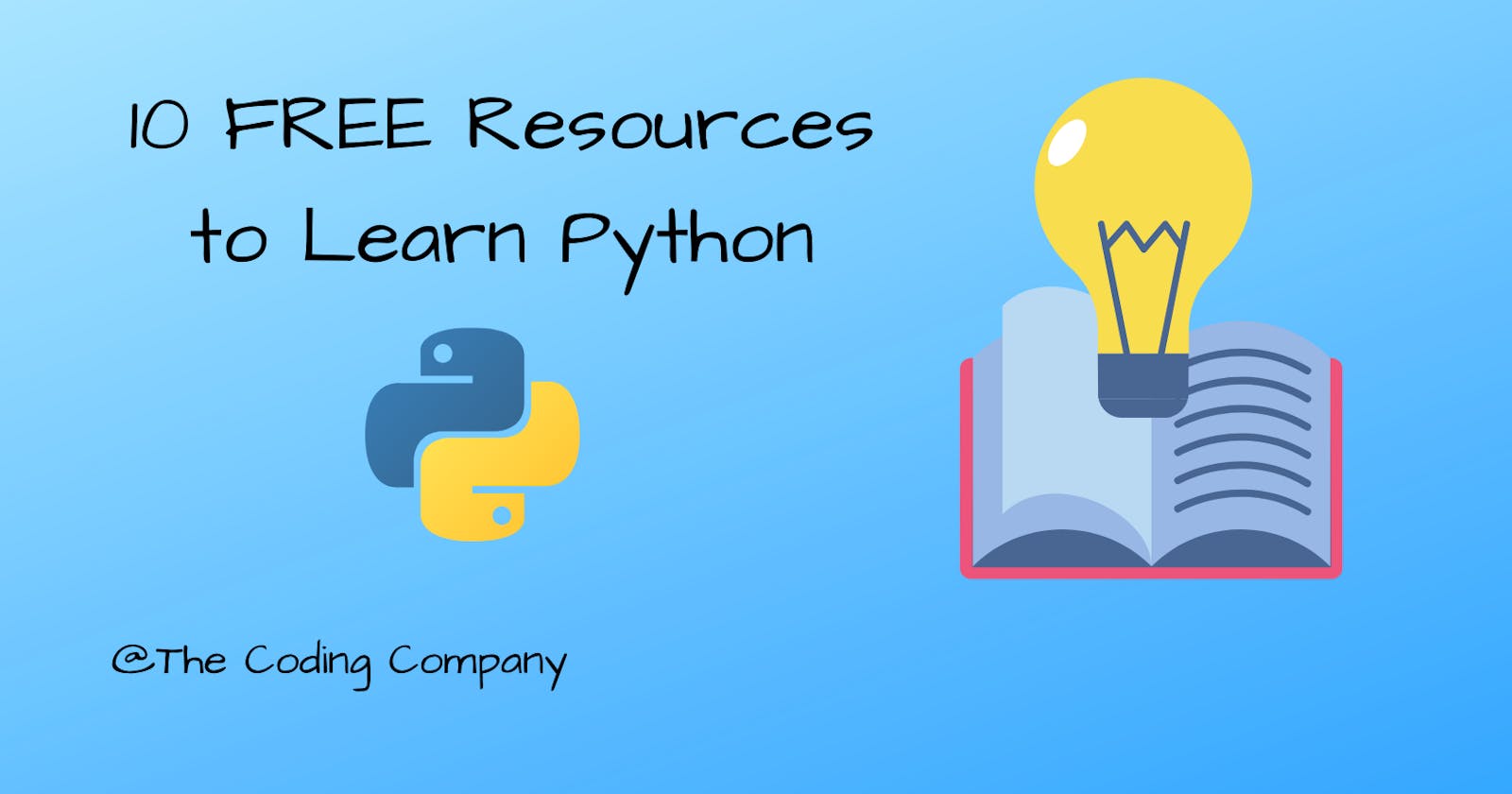 10 FREE Resources to Learn Python