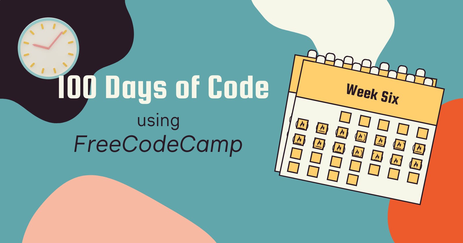 100DaysOfCode using FreeCodeCamp - Week 6