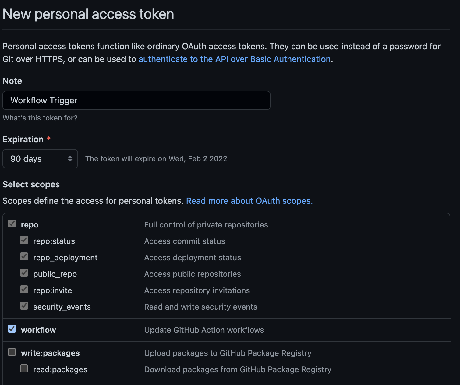 GitHub Access