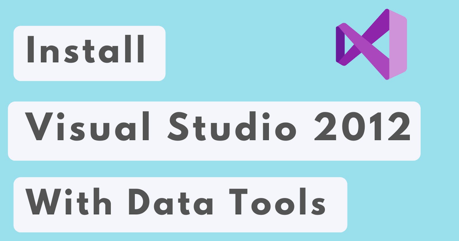 Install Visual Studio 2012 With Data Tools