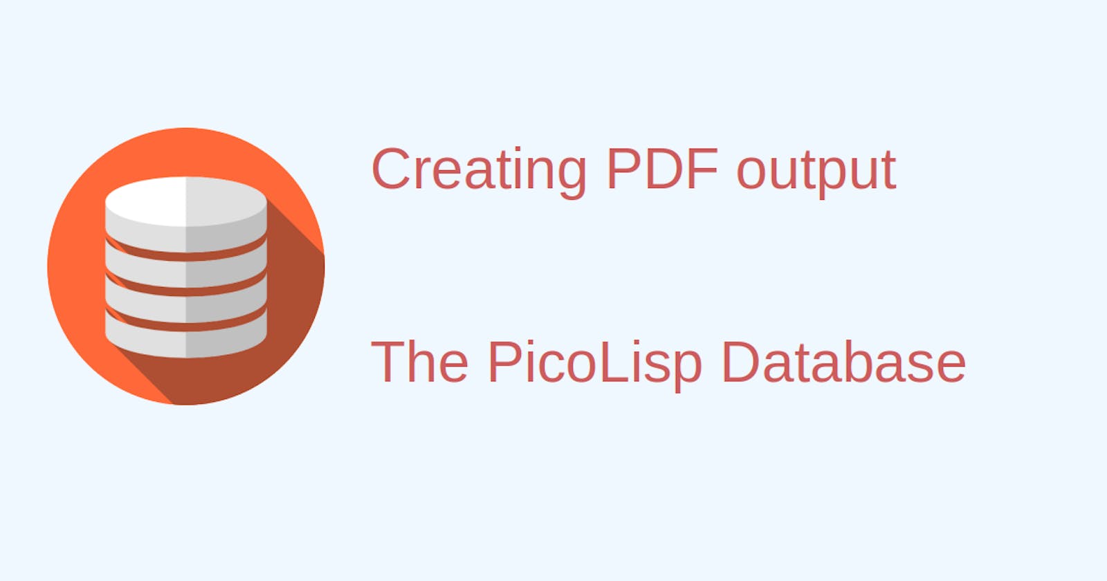 Creating PDF Output