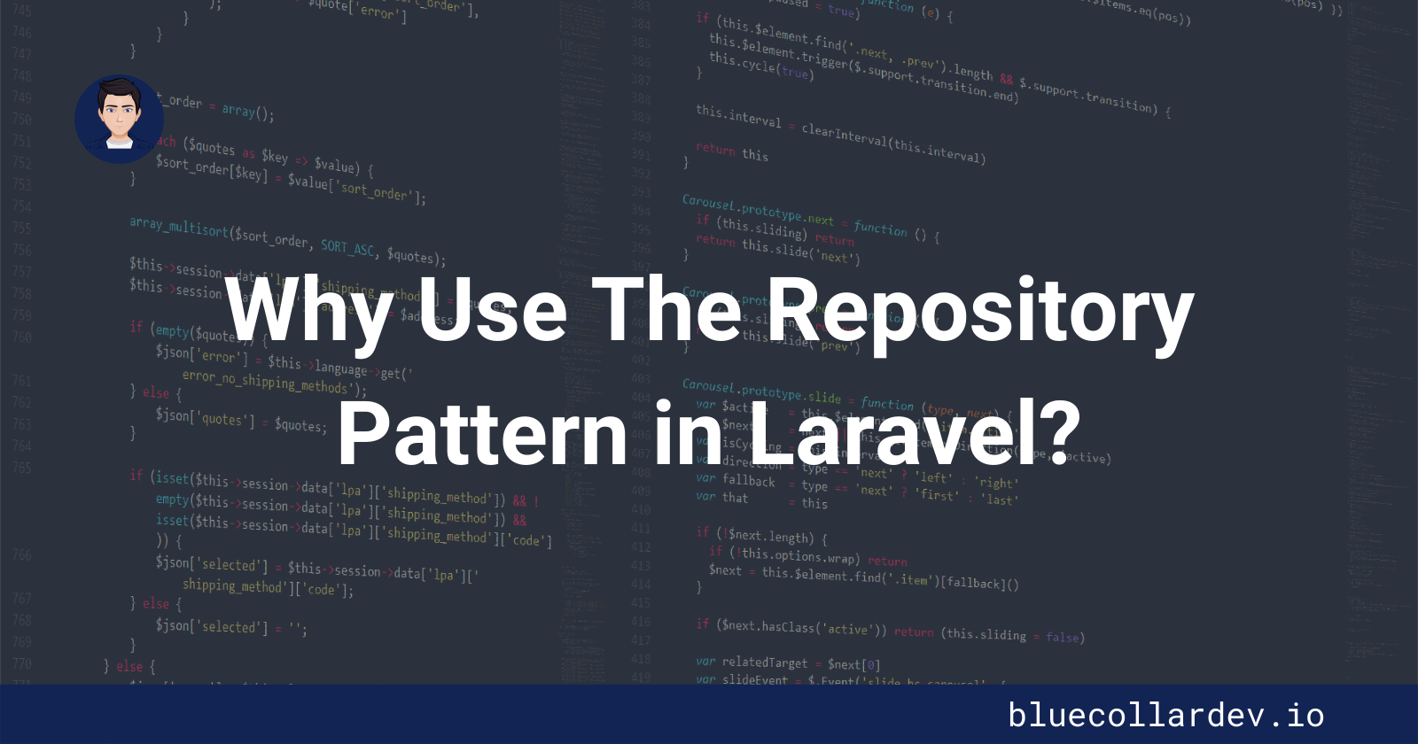 core web api repository pattern using entity... Why Use The Repository Pattern in Laravel?