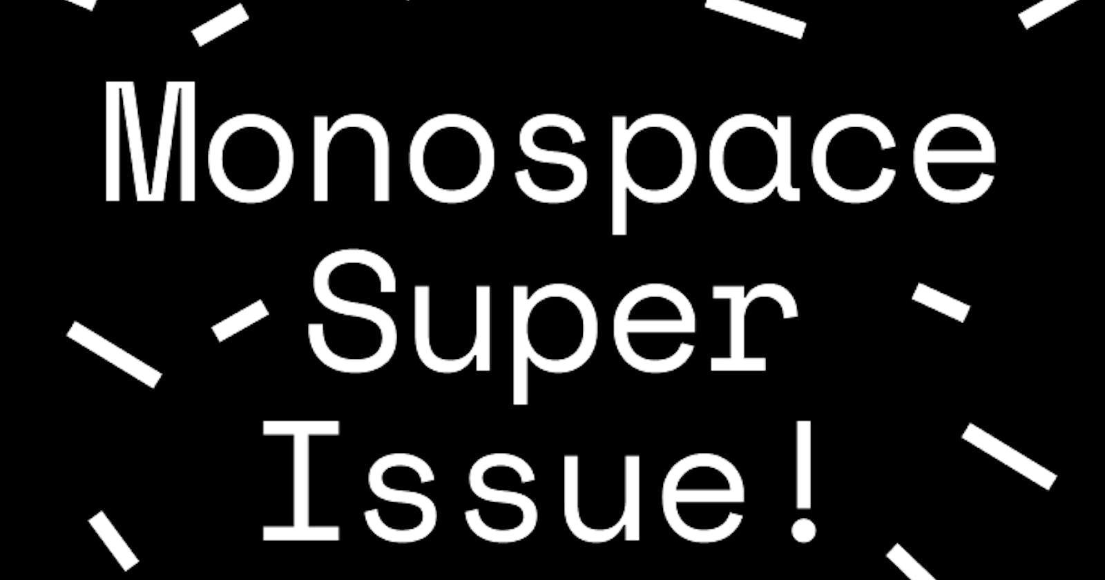 FontDiscovery 🖼️ 44: A Guide to Monospace/Coding Fonts & Result of our launch ✨
