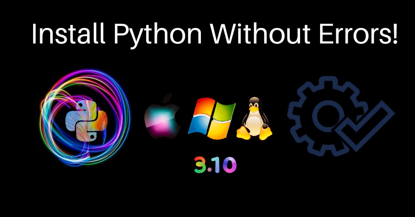 Install Python Without Errors