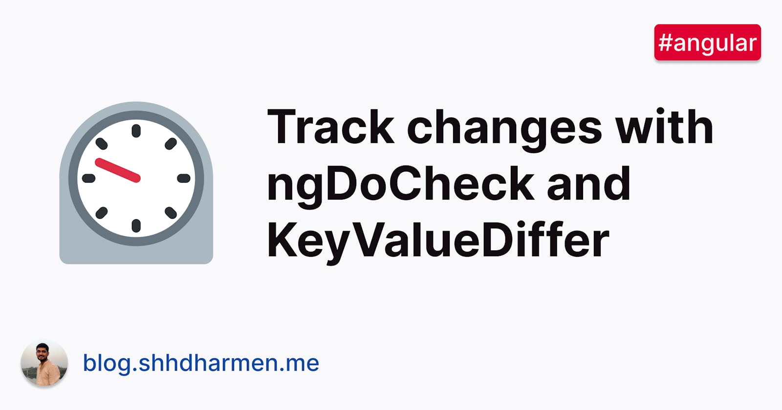 How to track changes in ngDoCheck with KeyValueDiffer
