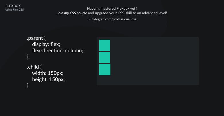 CSS Flexbox Row to Column with flex-direction.png