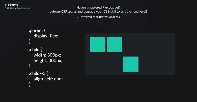 CSS-Flexbox-Vertical Align with align-self end.png