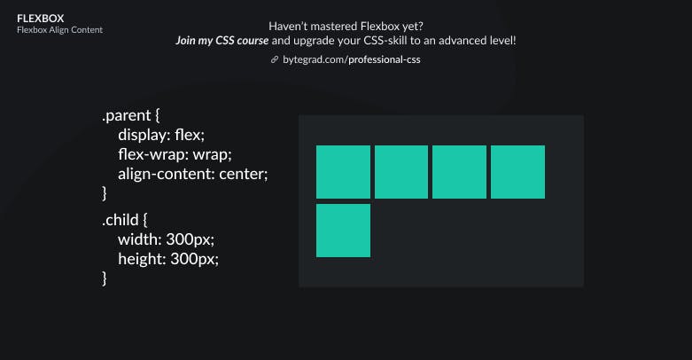 CSS Flexbox align content center.png