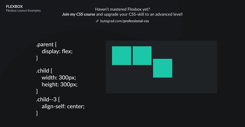 CSS Flexbox display flex align-self center.png