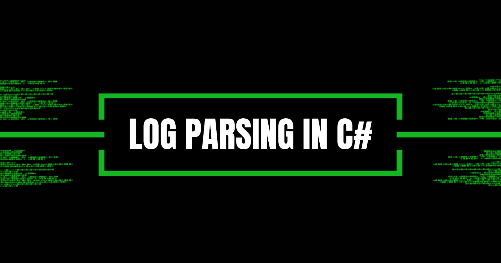 Scanning logs with C#
