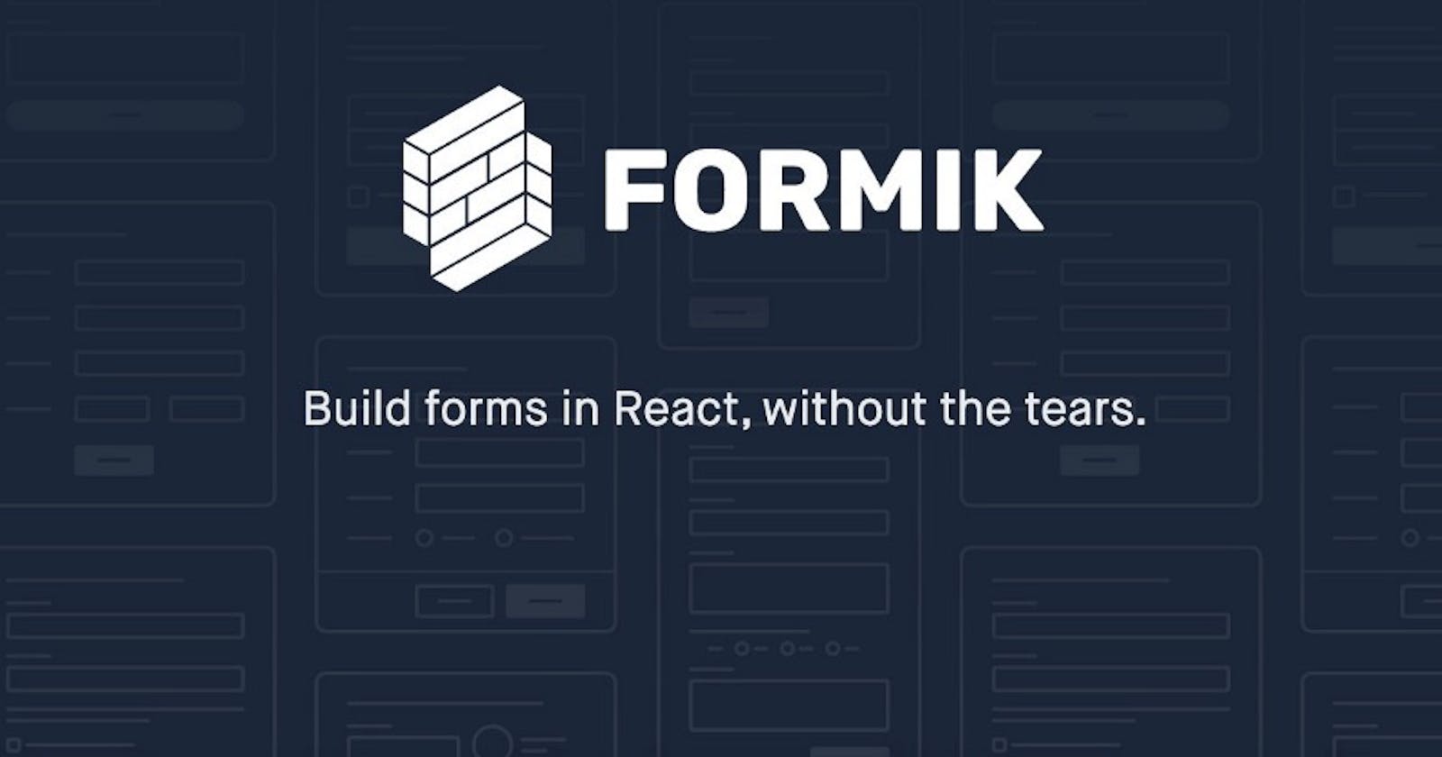 React Form Validation with Formik and Yup