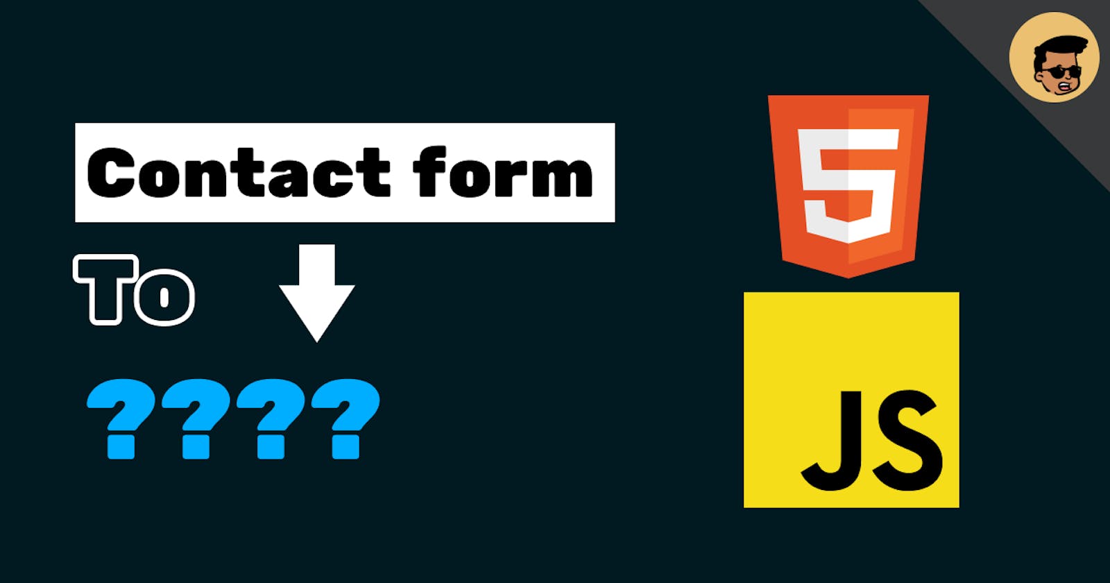 The Easiest way to receive data from the Contact form without a Backend