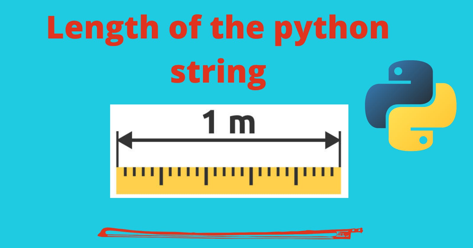 How to grab the length of the python string?