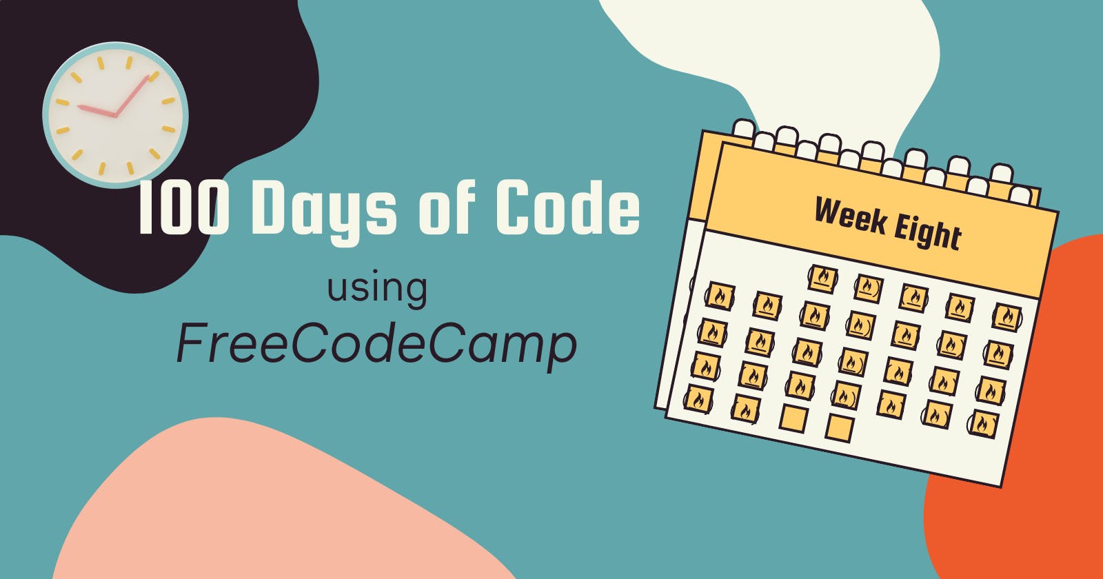 100DaysOfCode using FreeCodeCamp - Week 8