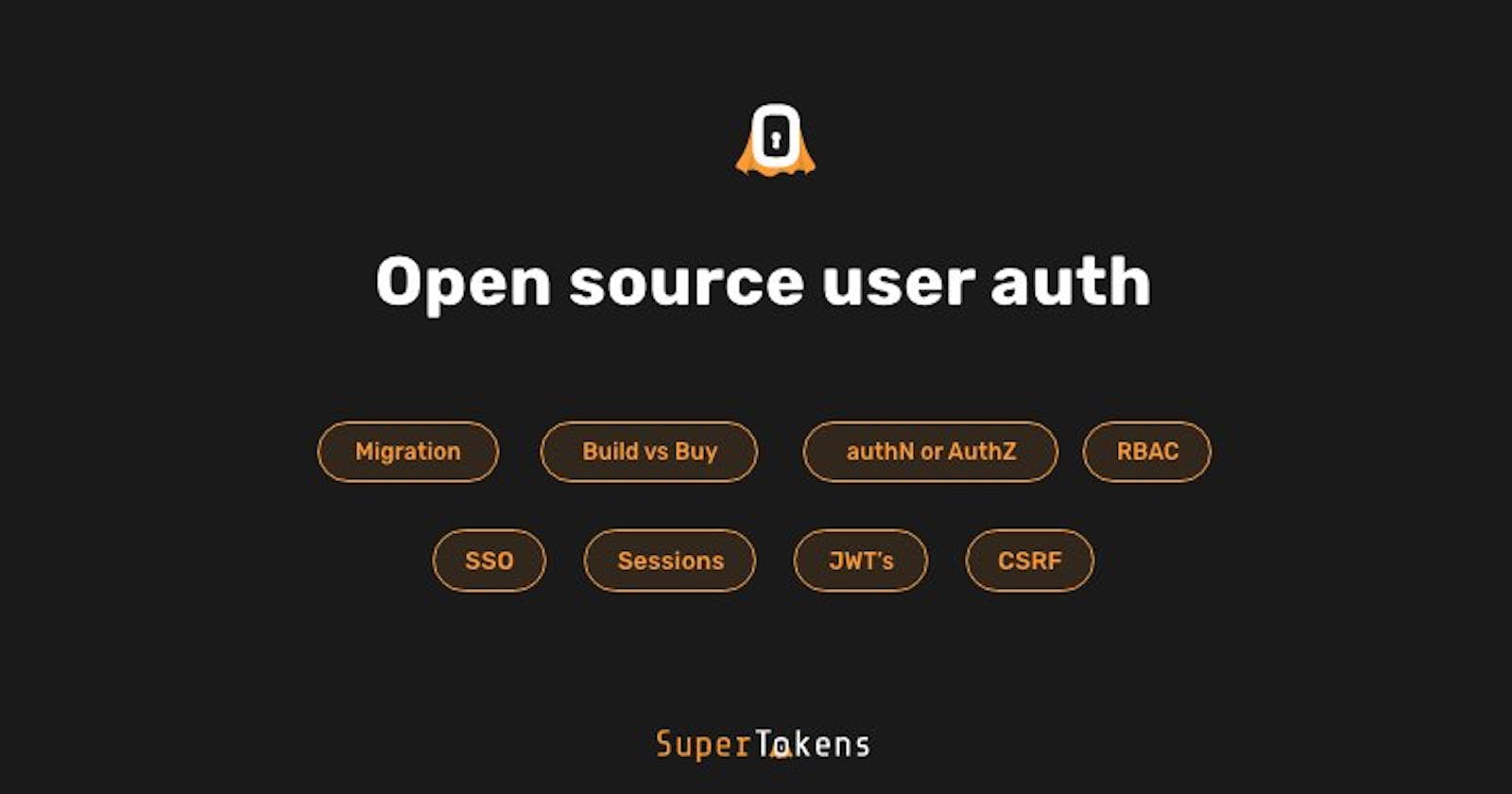 Everything about super tokens - an open-source alternative to Auth0, Firebase Auth, and AWS Cognito.