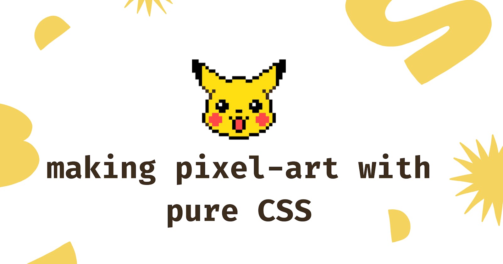 Making pixel-art with pure CSS