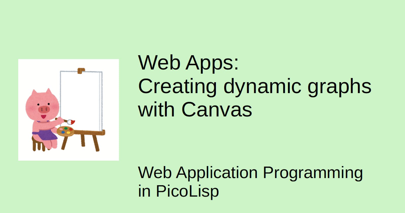 Creating dynamic graphs with Canvas