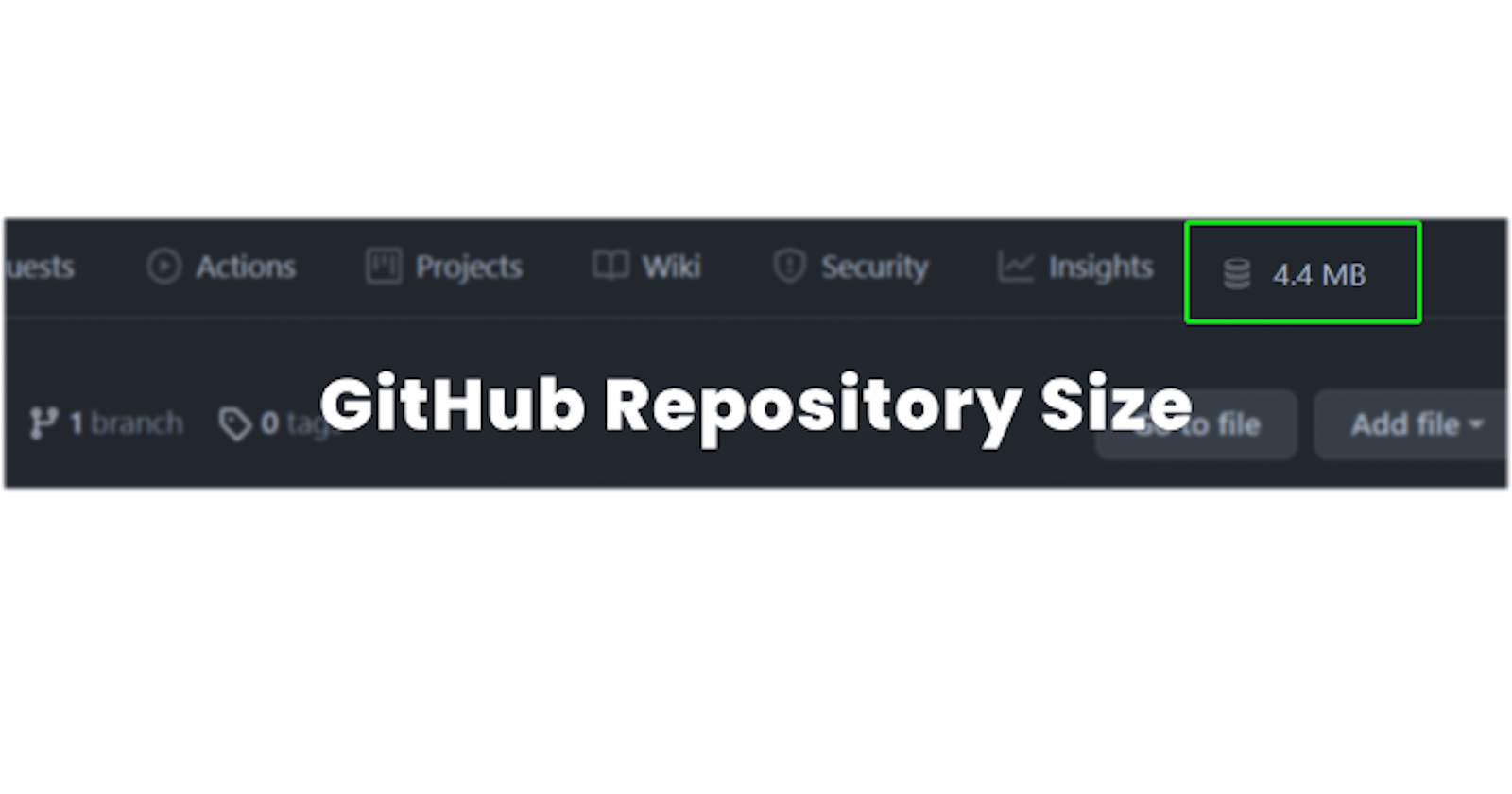 GitHub Repository Size