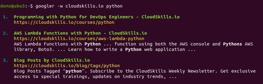 cloudskills - python search.png