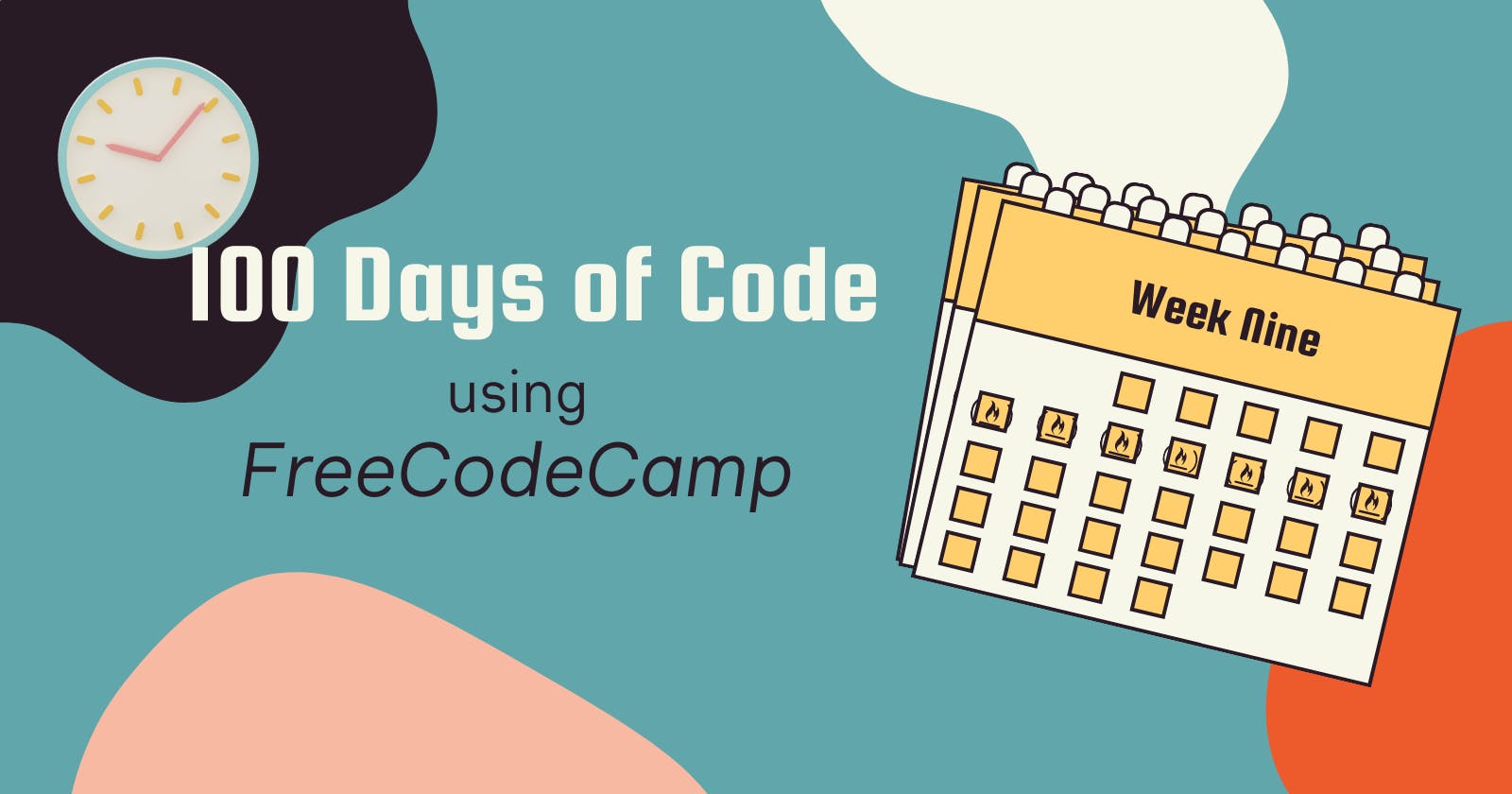 100DaysOfCode using FreeCodeCamp - Week 9