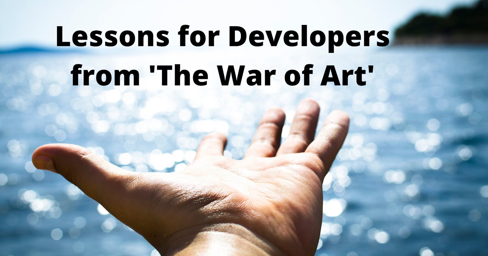 Lessons For Newbie Developers from The War of Art