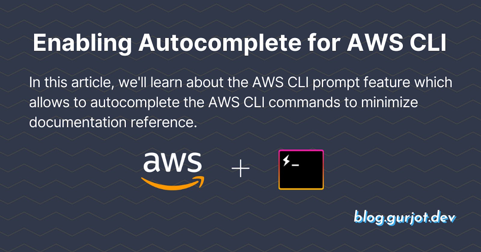 Enabling Autocomplete for AWS CLI