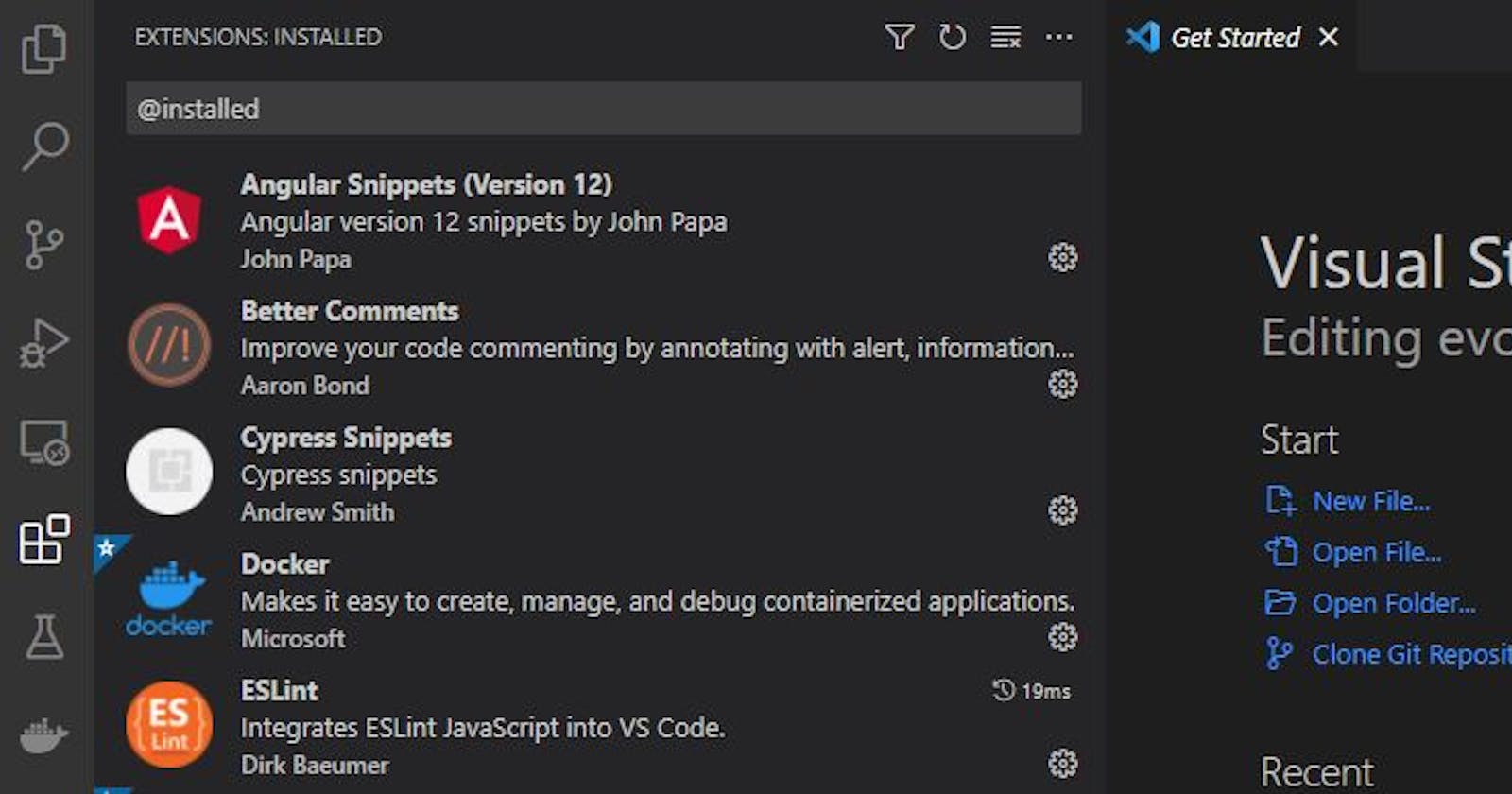 VS Code extensions NOT only for Frontend developers