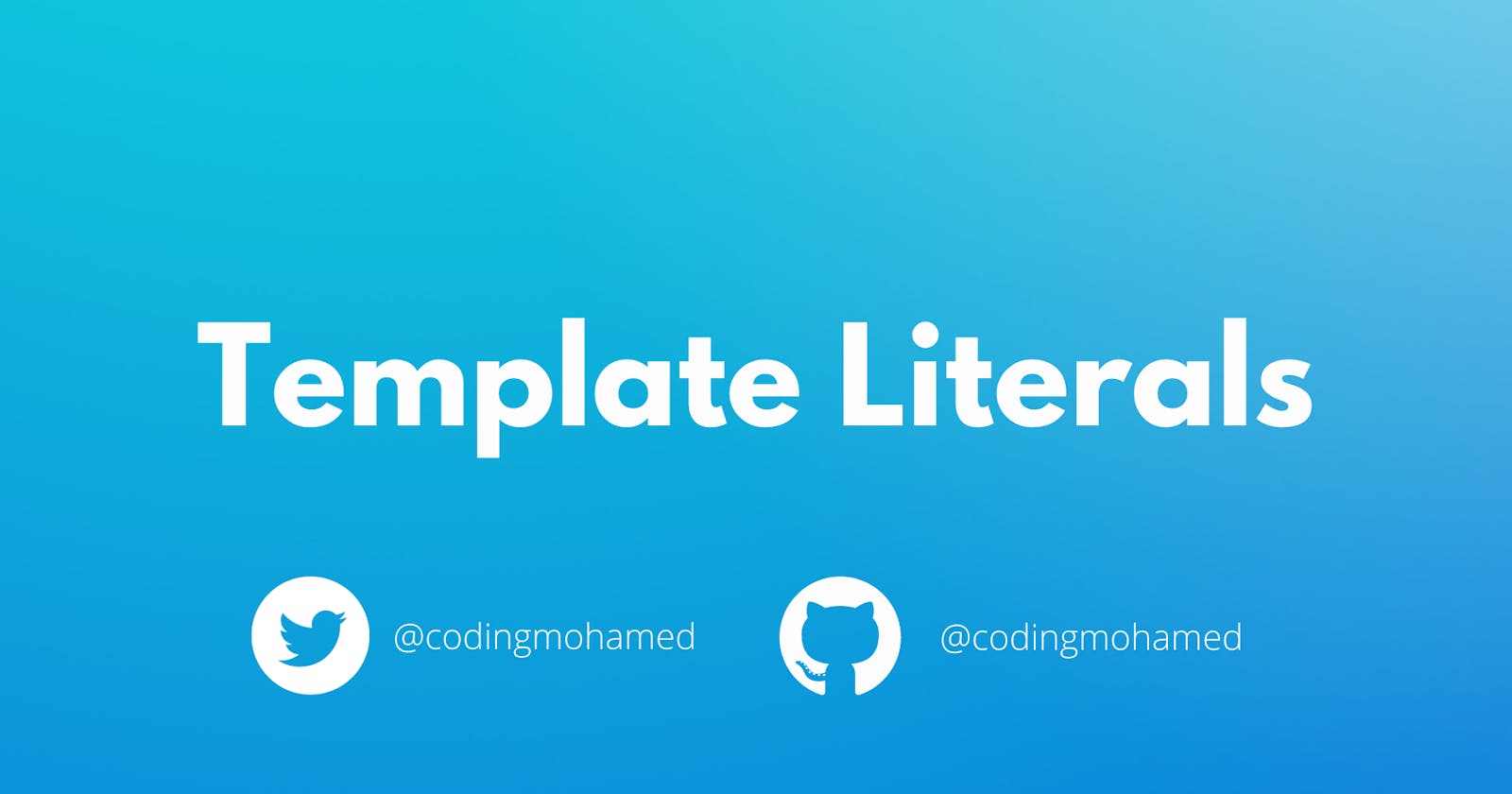 The Benefits of Template Literals