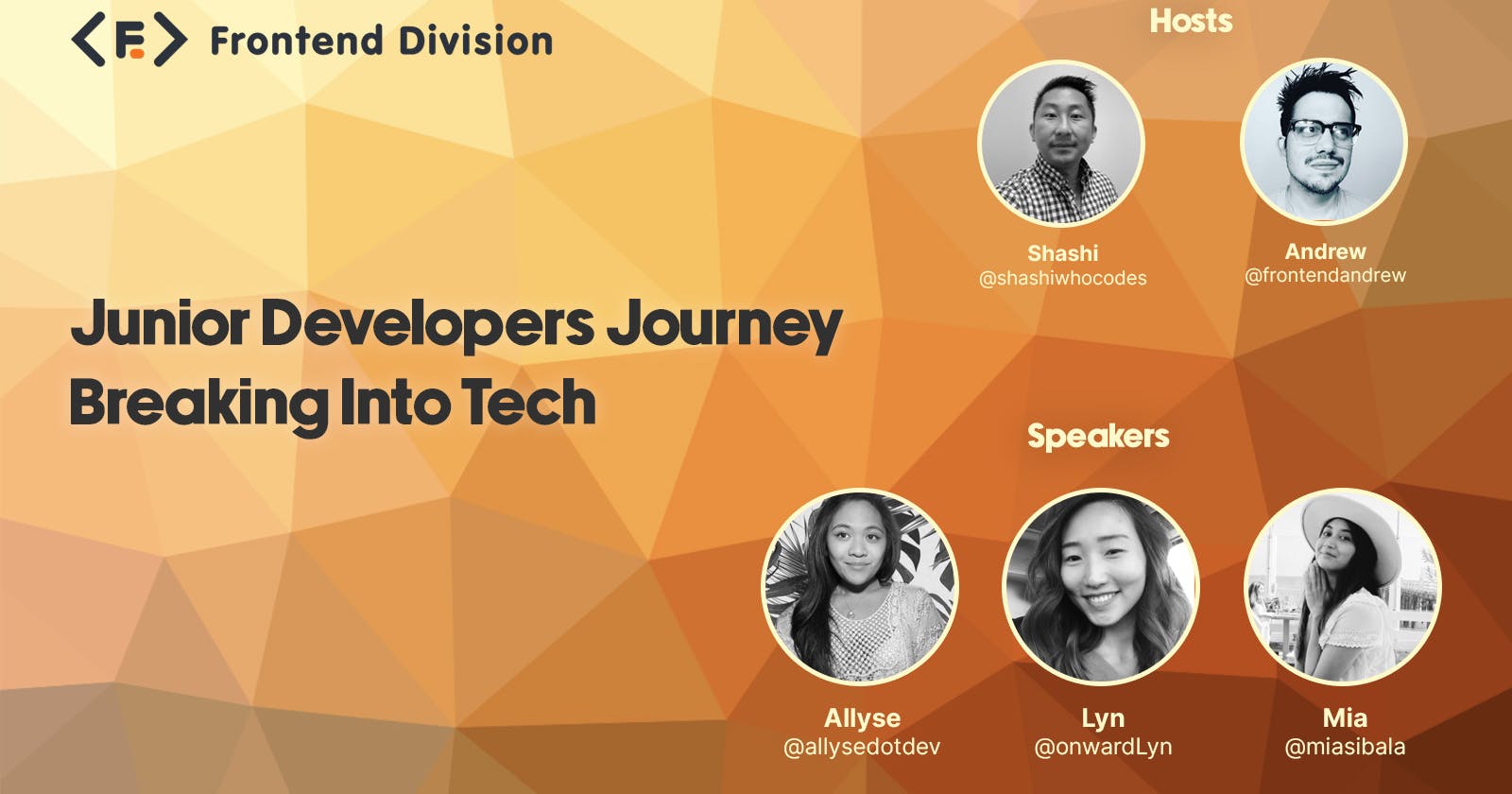 A Fireside Chat with Junior Developers Trying to Break into Tech