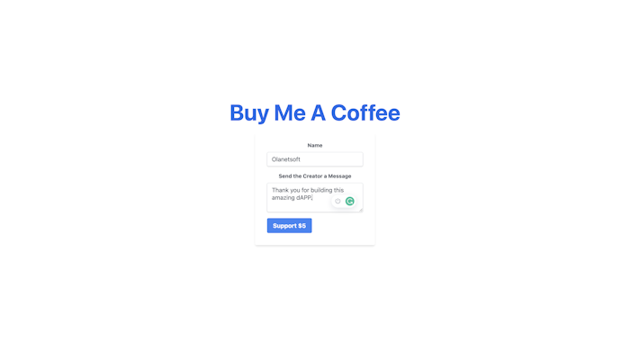 Buy A Coffee