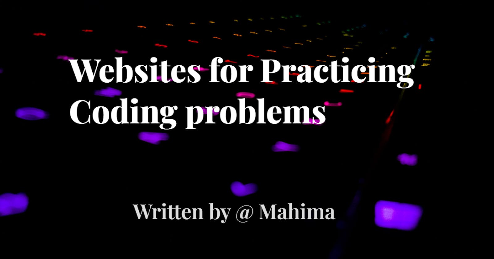 Websites for Practicing Coding problems