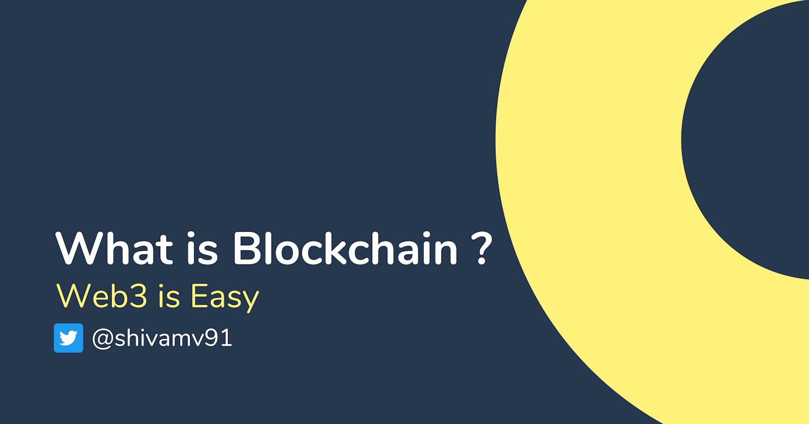 What is blockchain ?