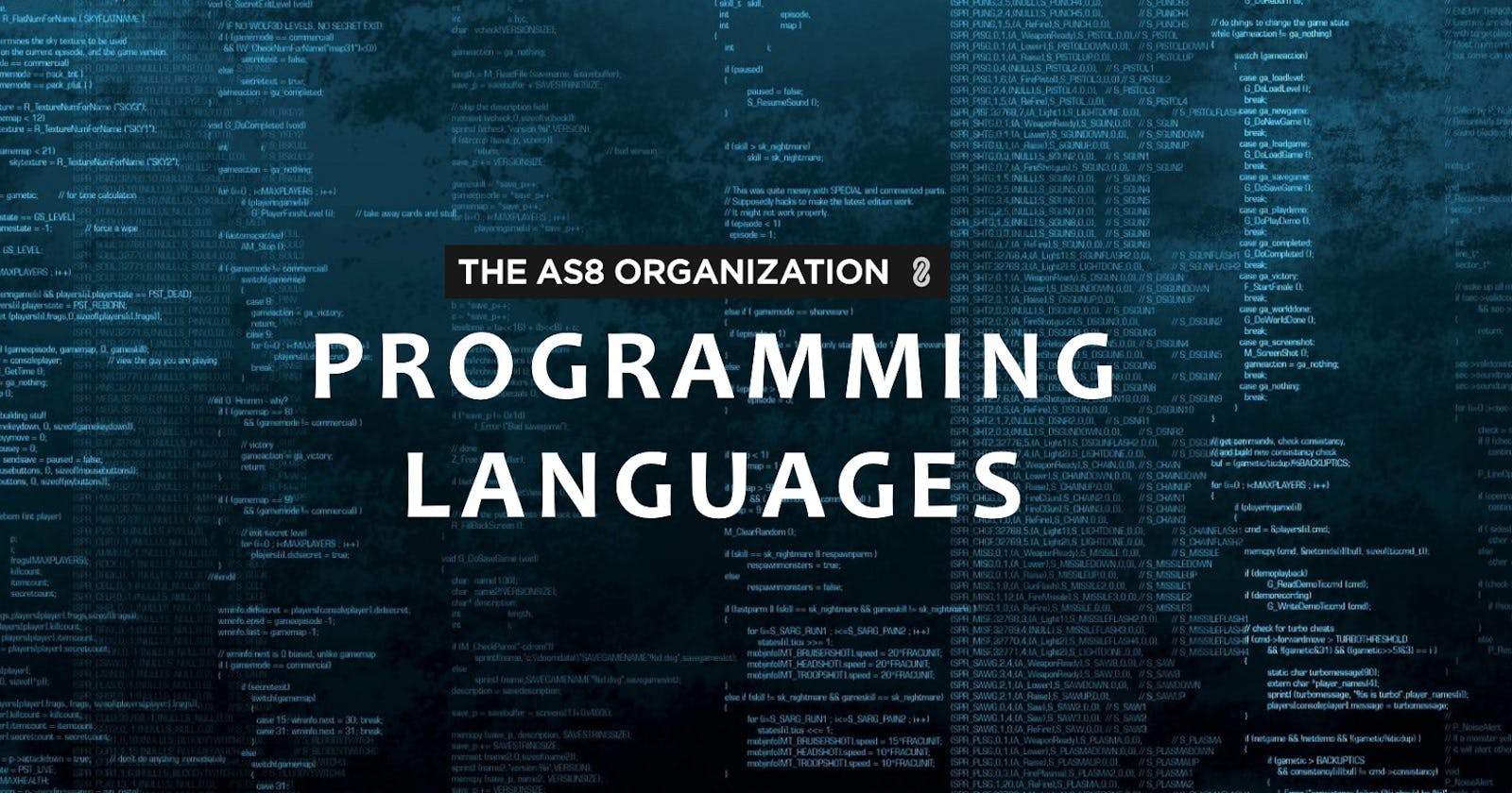 Different programming languages and their use cases