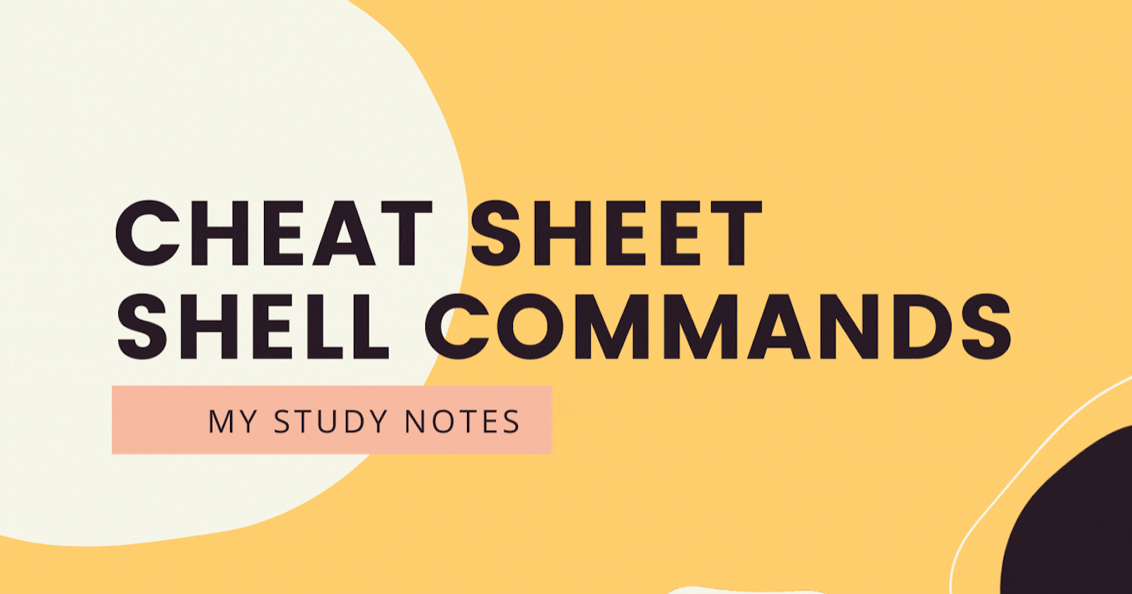 Shell Command Sheet Cheat