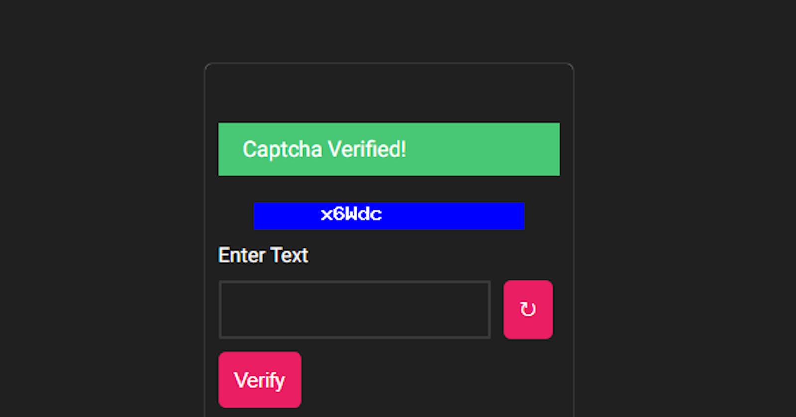 Create A Simple Image Captcha using PHP