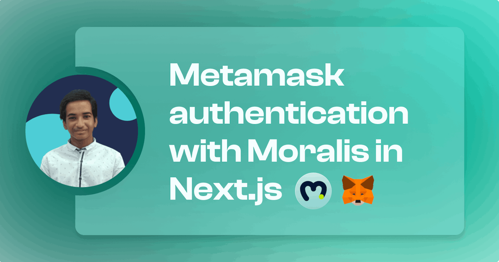 Metamask authentication with Moralis in Next.js