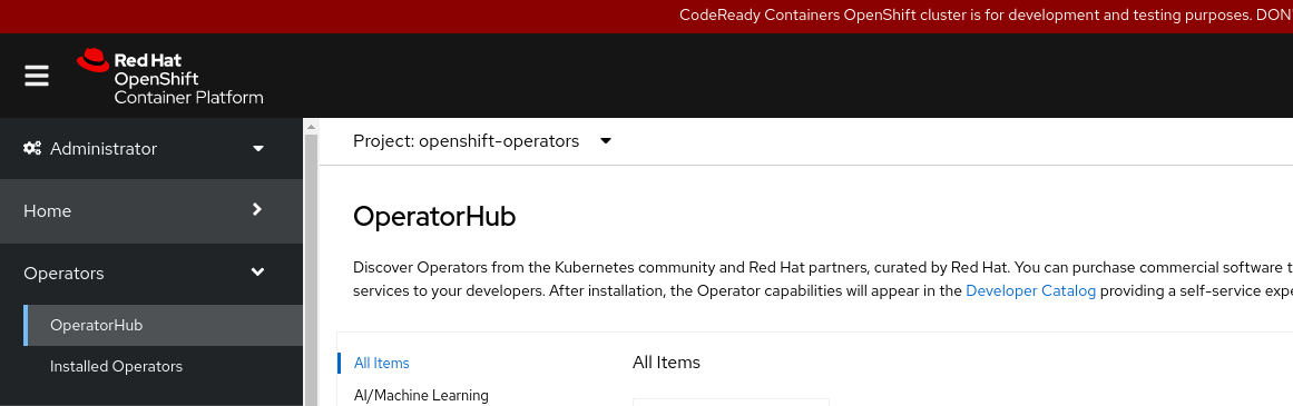 HOW-TO make your Operator available in OpenShift