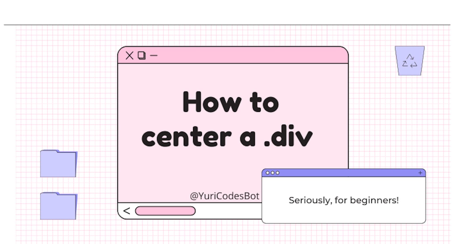 4 Easy ways to center a .div.