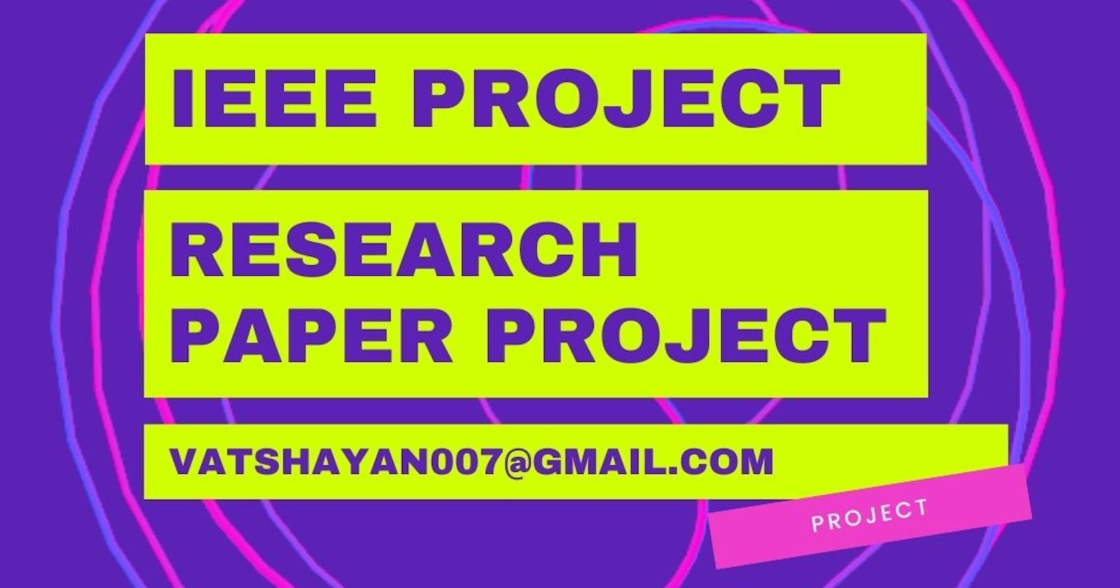 IEEE Research Paper based Projects