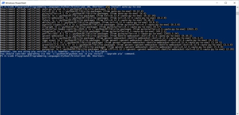 How to Convert Python Script to .exe File | Create desktop applications