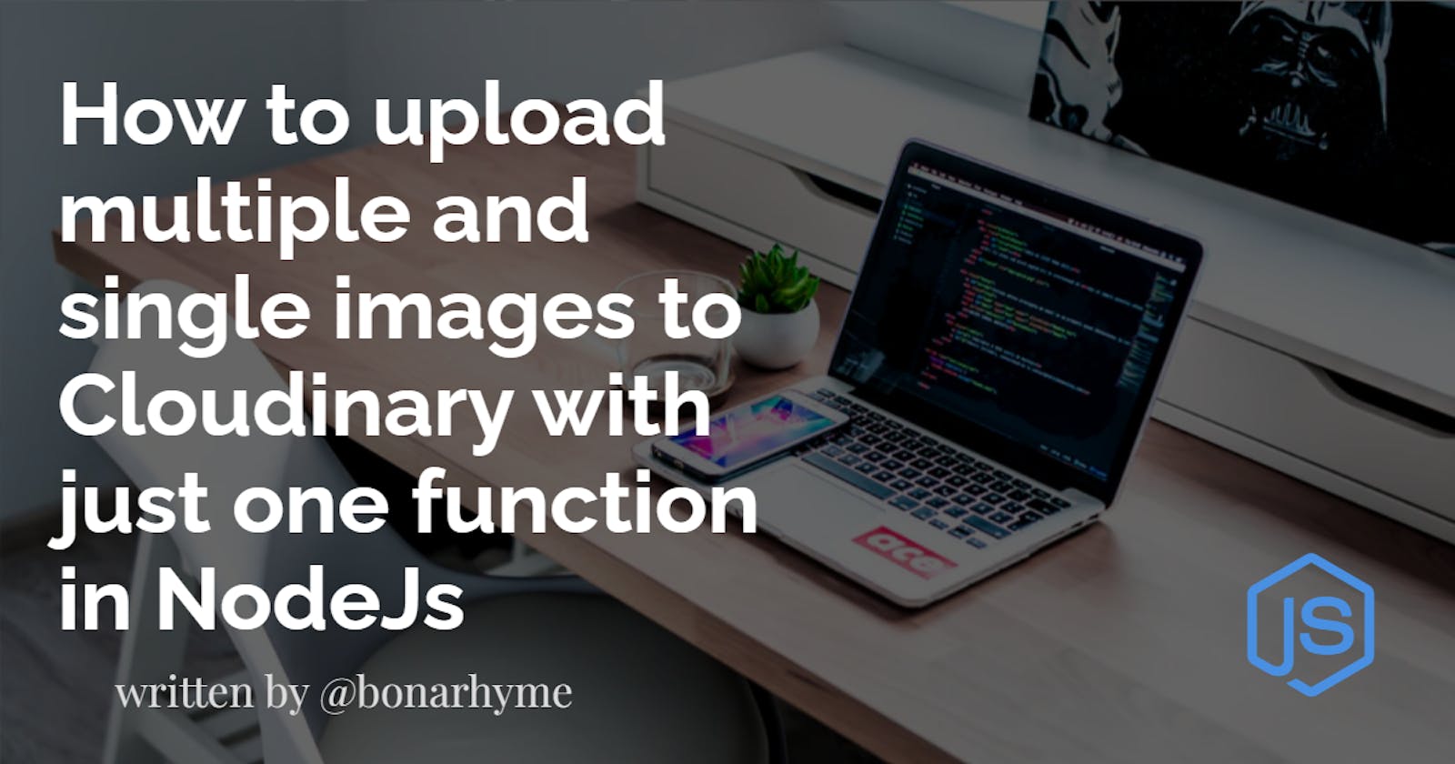 How to upload multiple and single images to Cloudinary with just one function in NodeJs