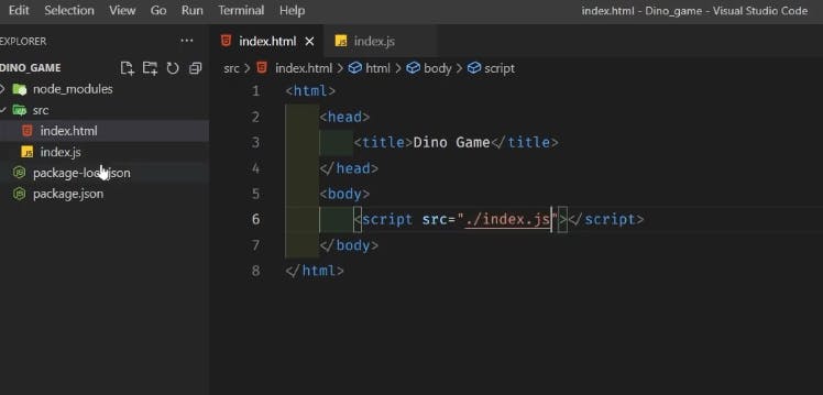 Coding Chrome Dino Game in JavaScript with a HTML Canvas - Complete  Tutorial - Game Development 