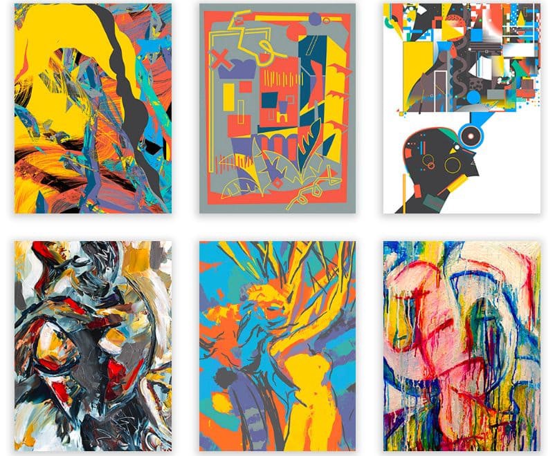 Using AI to create art pieces from music -GANs and the deep music visualizer