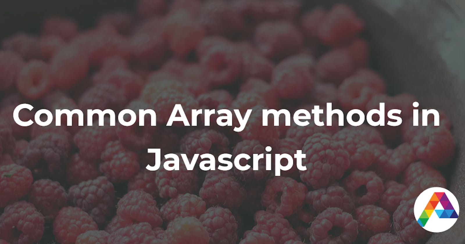 Common Array methods in Javascript
