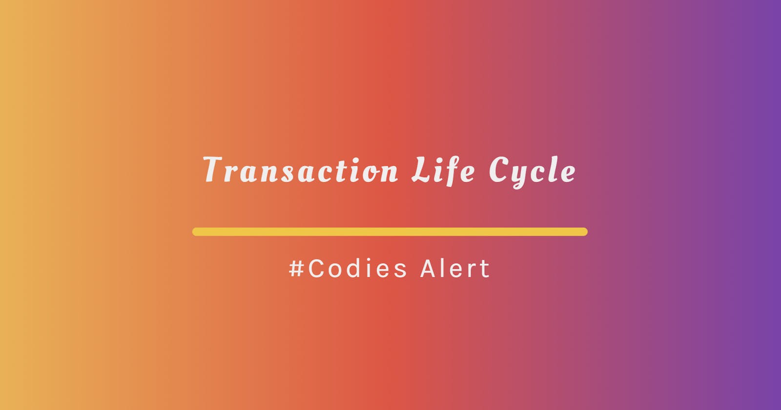 Bitcoin Transaction Life Cycle - Blockchain -006